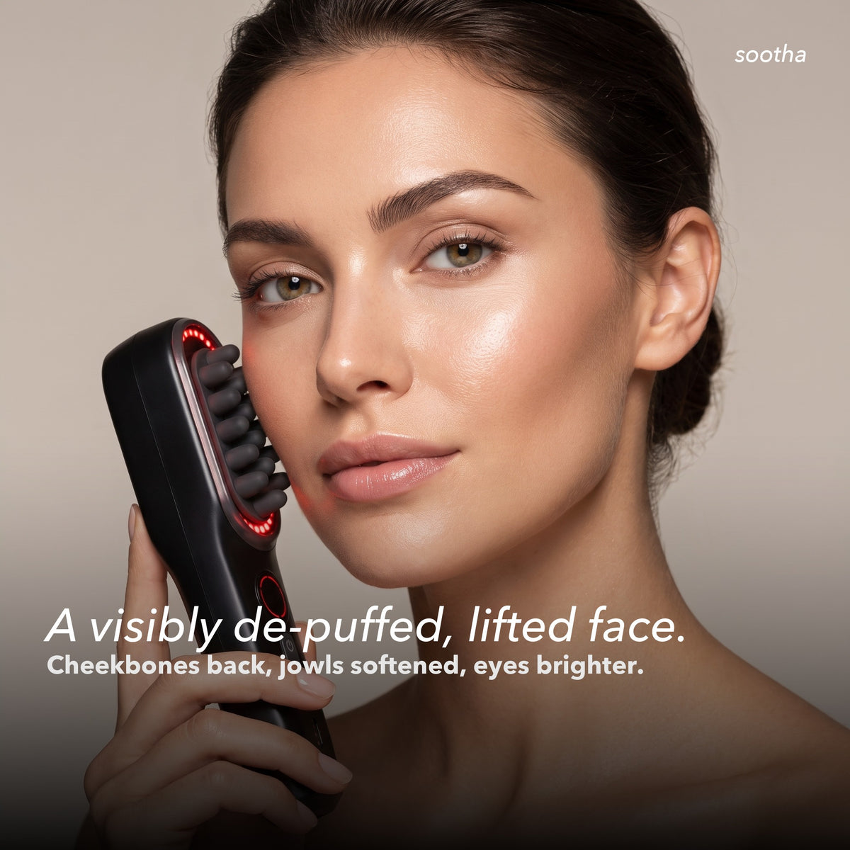 Sootha® Red Light Lymphatic Scalp Massager.